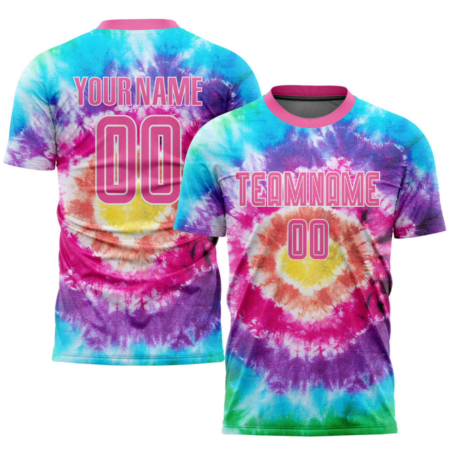 Custom Tie Dye Soccer Jersey Uniform - yoursoccershop