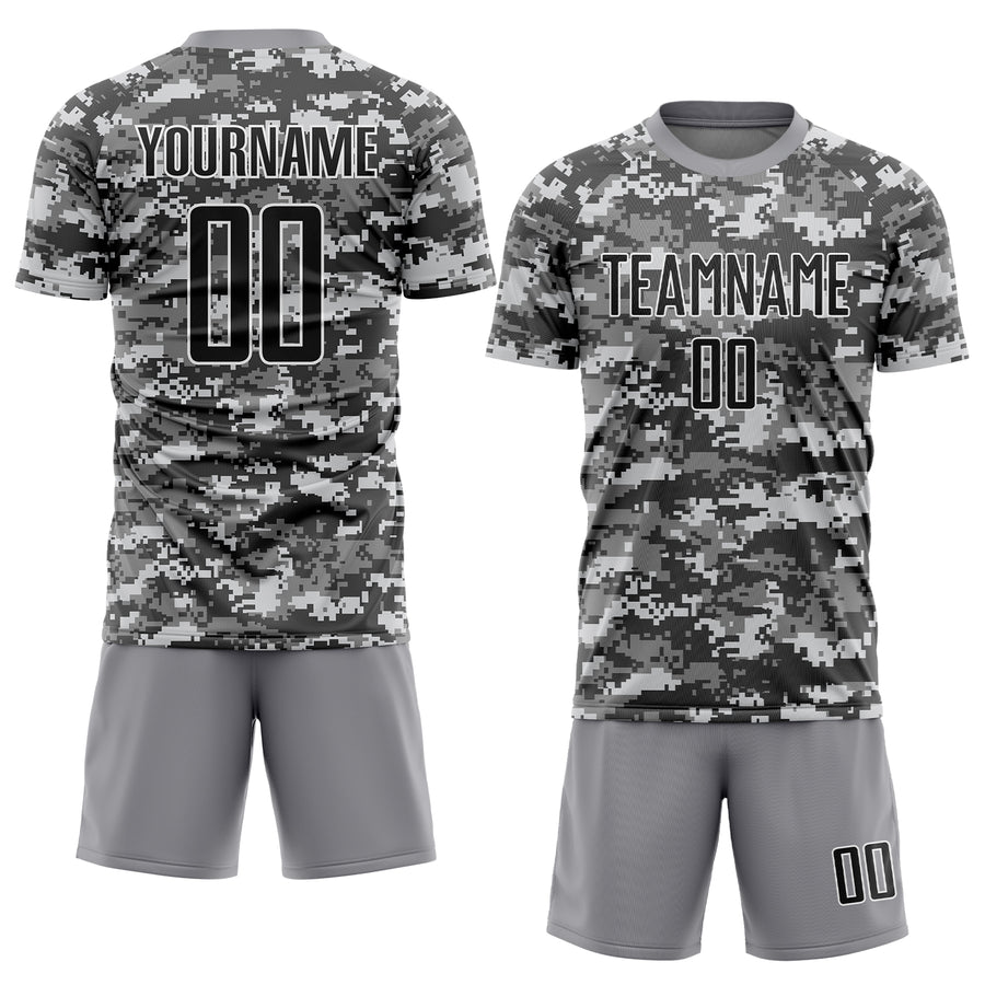 Custom Camo Soccer Jersey Uniform - yoursoccershop