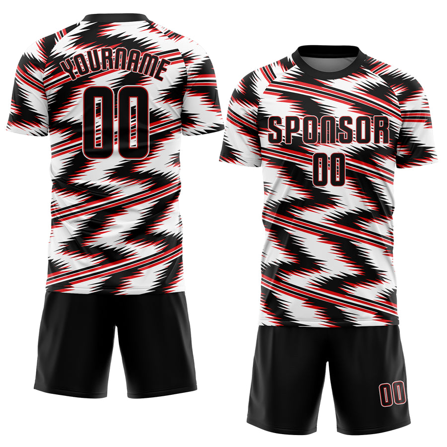 Custom Graffiti pattern Soccer Jersey Uniform - yoursoccershop