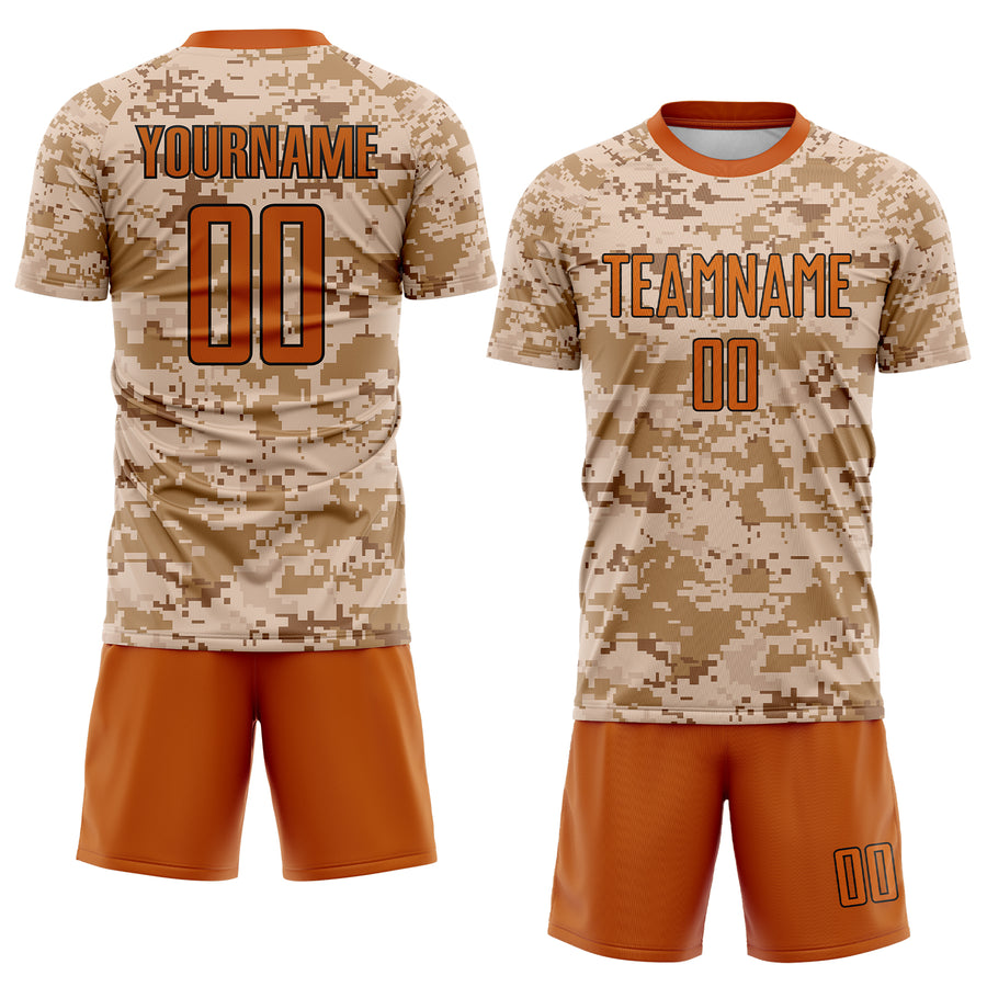 Custom Camo Soccer Jersey Uniform - yoursoccershop