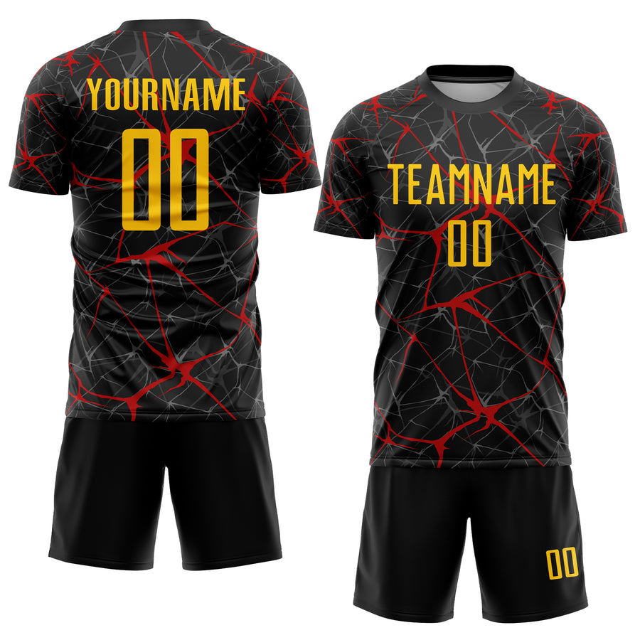 Custom Graffiti pattern Soccer Jersey Uniform - yoursoccershop