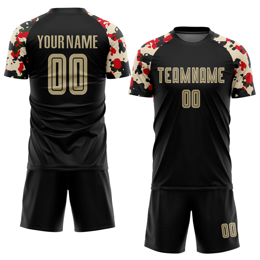 Custom Graffiti pattern Soccer Jersey Uniform - yoursoccershop