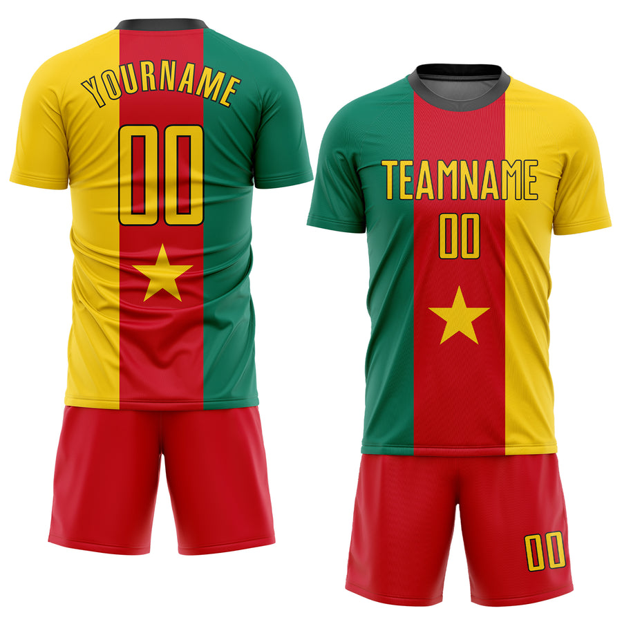 Custom National Flag Soccer Jersey Uniform - yoursoccershop