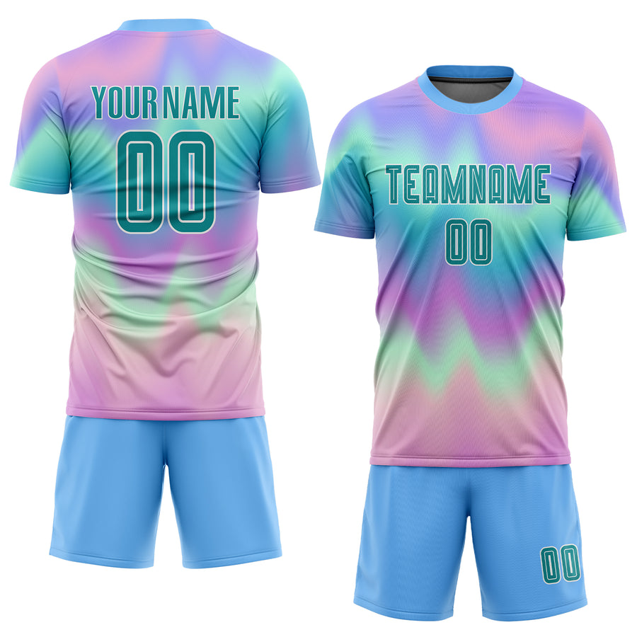 Custom Tie Dye Soccer Jersey Uniform - yoursoccershop