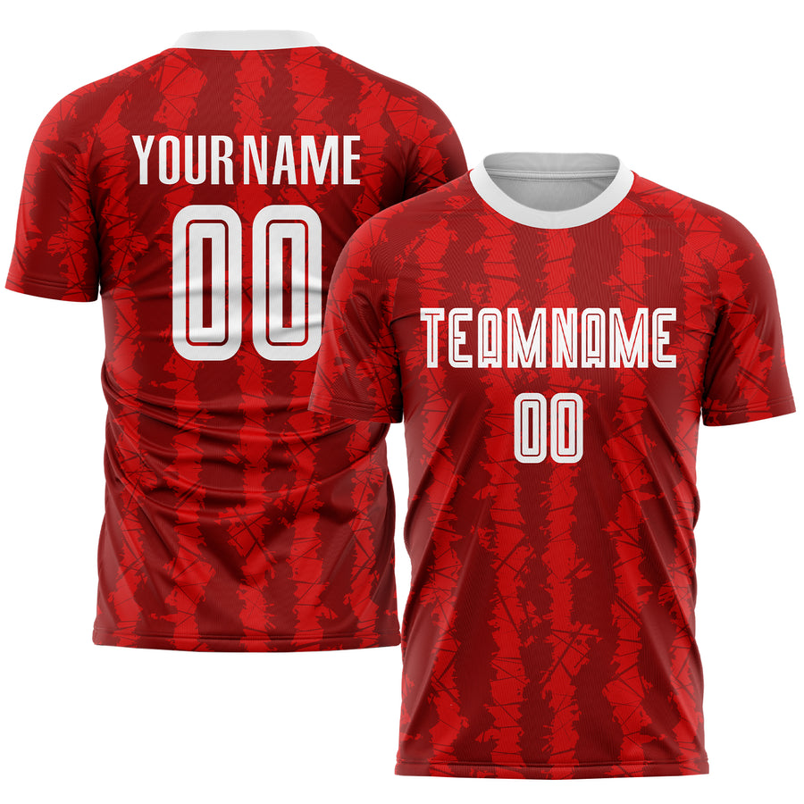 Custom Graffiti pattern Soccer Jersey Uniform - yoursoccershop