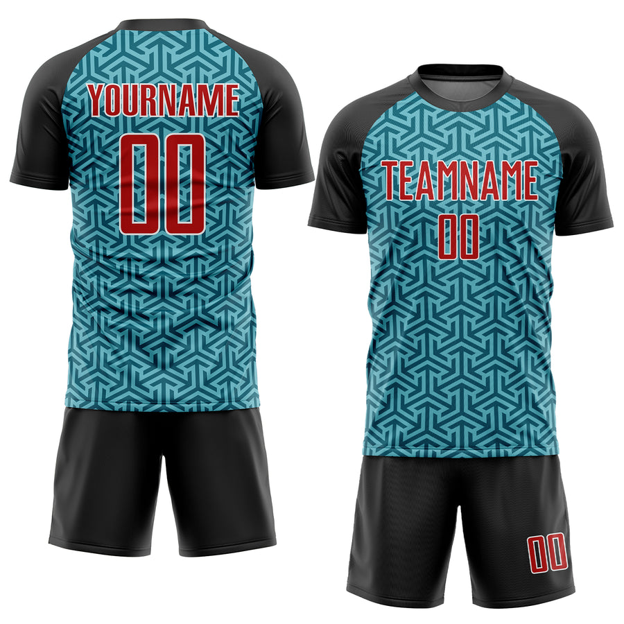 Custom Graffiti pattern Soccer Jersey Uniform - yoursoccershop