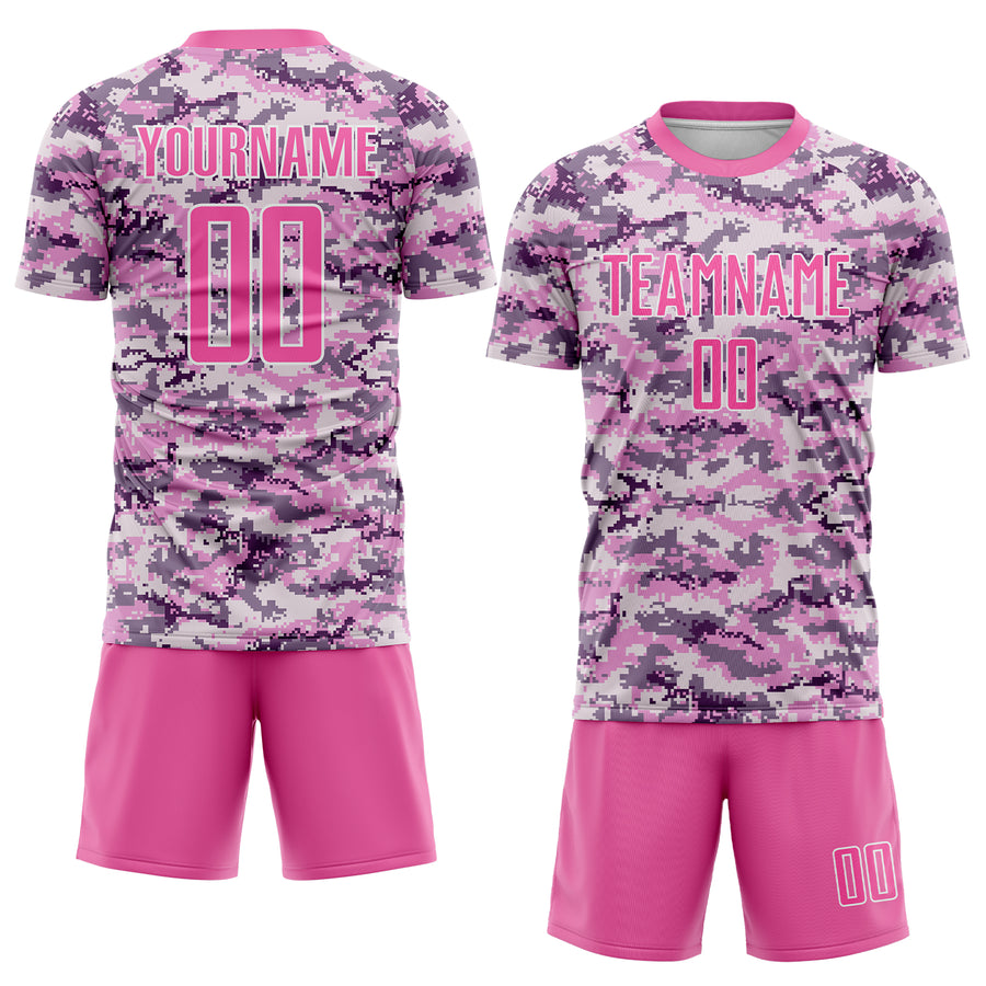 Custom Camo Soccer Jersey Uniform - yoursoccershop