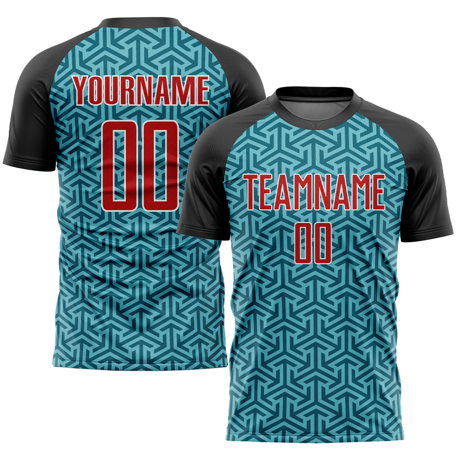 Custom Graffiti pattern Soccer Jersey Uniform - yoursoccershop