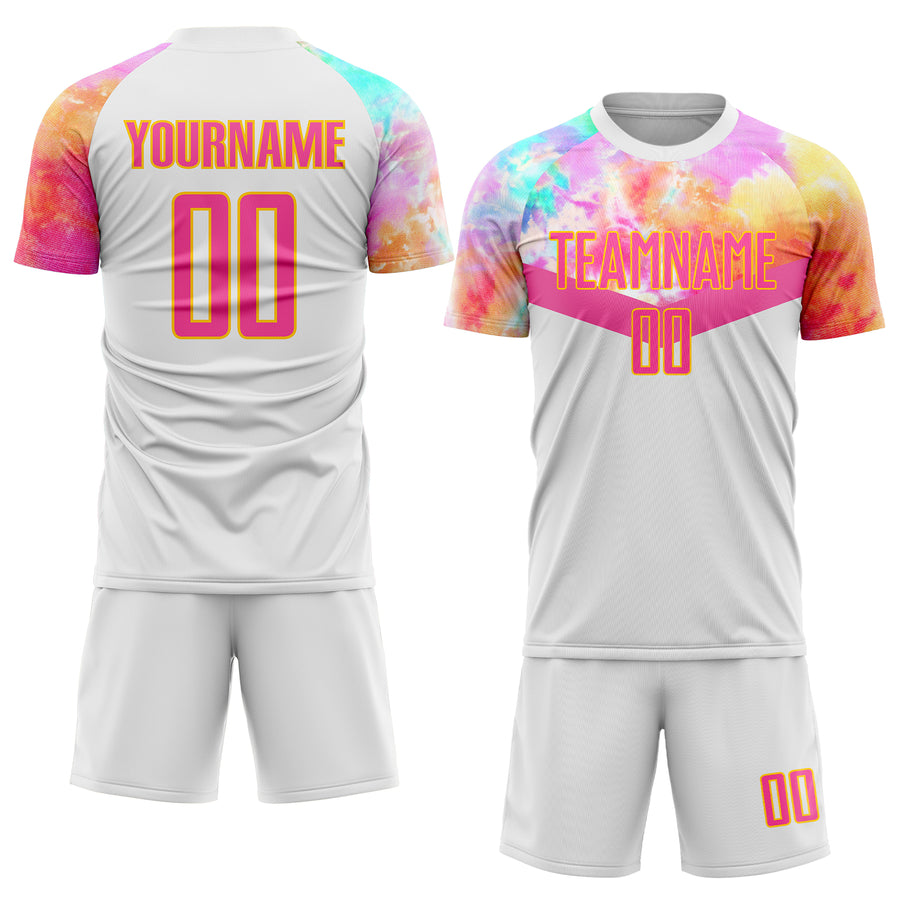 Custom Graffiti pattern Soccer Jersey Uniform - yoursoccershop