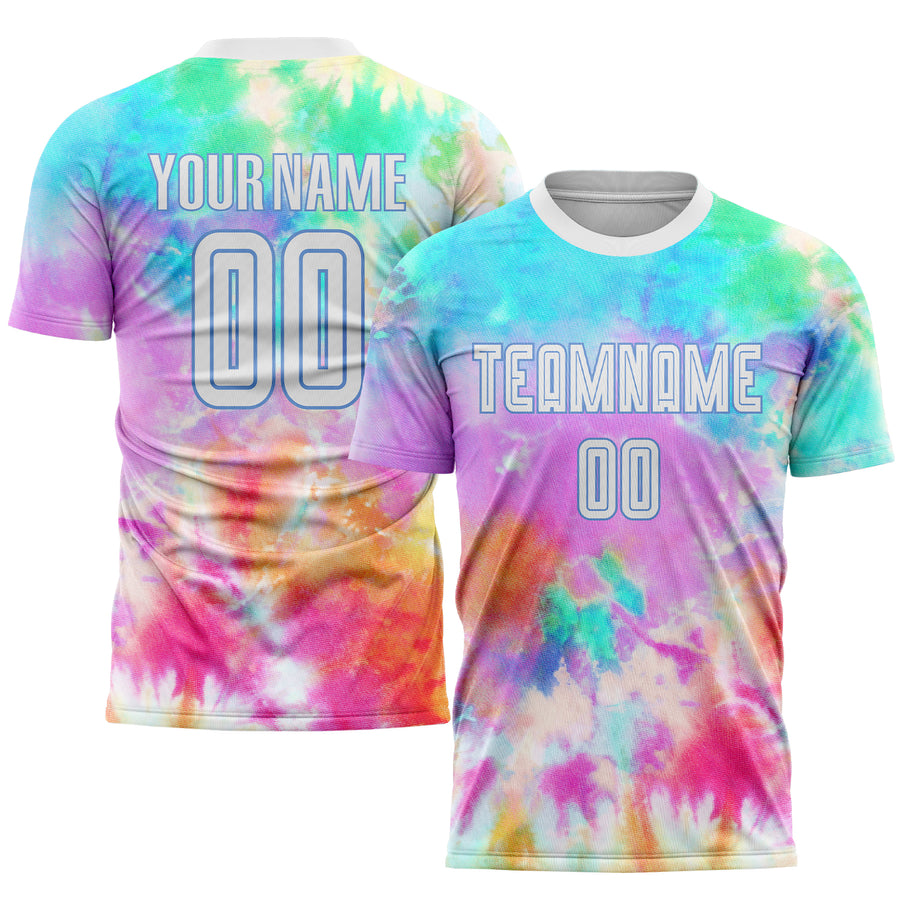 Custom Tie Dye Soccer Jersey Uniform - yoursoccershop