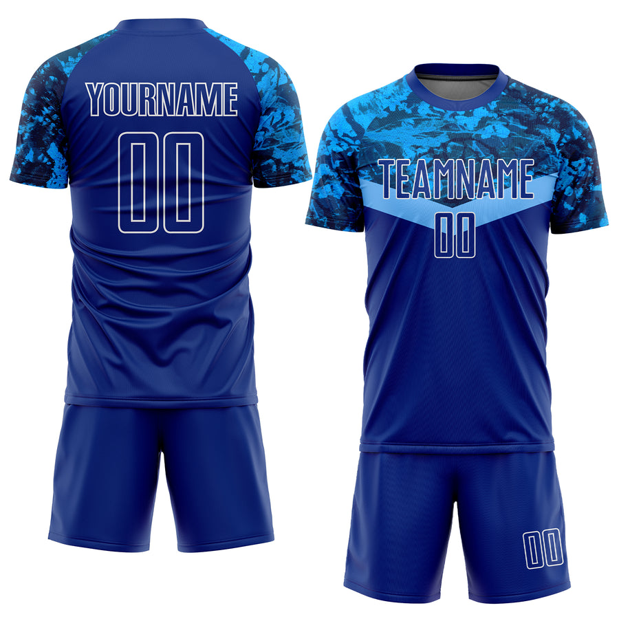 Custom Graffiti pattern Soccer Jersey Uniform - yoursoccershop