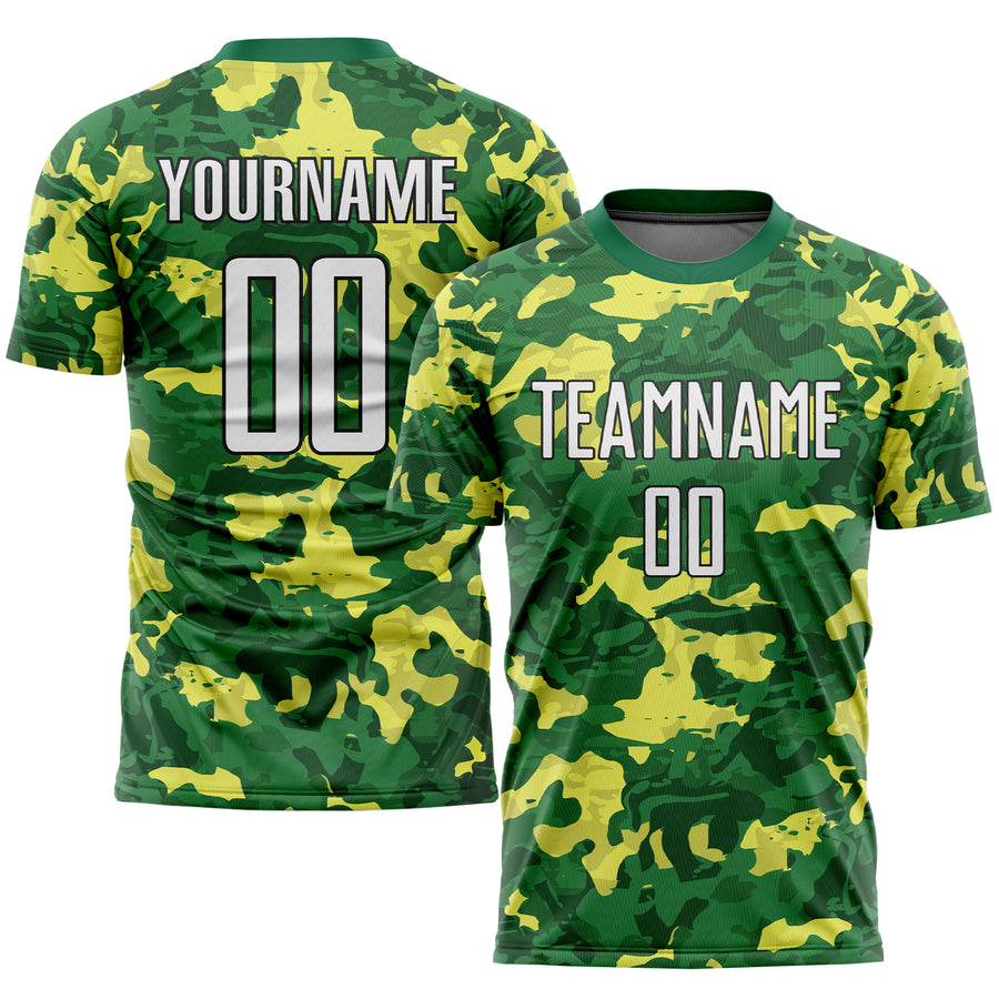 Custom Camo Soccer Jersey Uniform - yoursoccershop