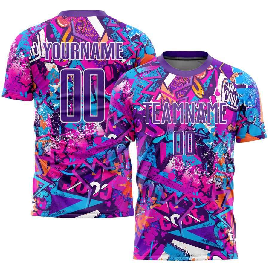 Custom Tie Dye Soccer Jersey Uniform - yoursoccershop