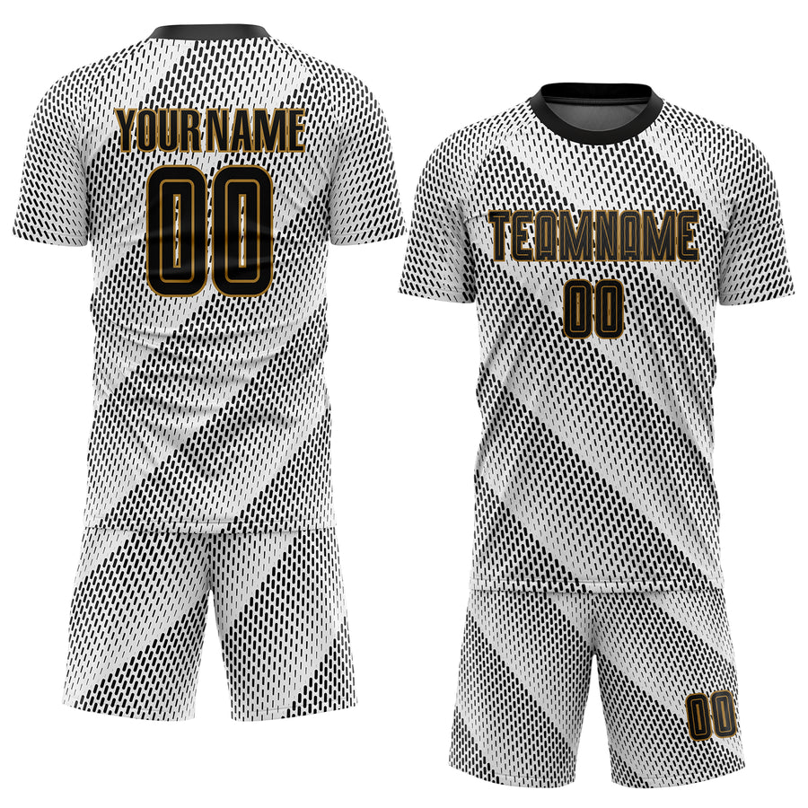 Custom Graffiti pattern Soccer Jersey Uniform - yoursoccershop