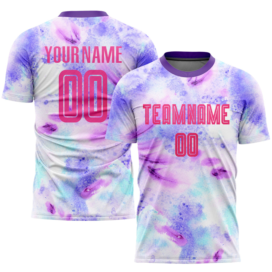 Custom Tie Dye Soccer Jersey Uniform - yoursoccershop