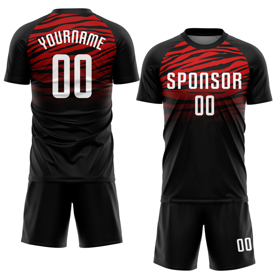 Custom Graffiti pattern Soccer Jersey Uniform - yoursoccershop