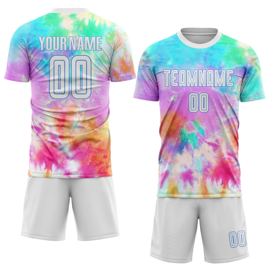 Custom Tie Dye Soccer Jersey Uniform - yoursoccershop