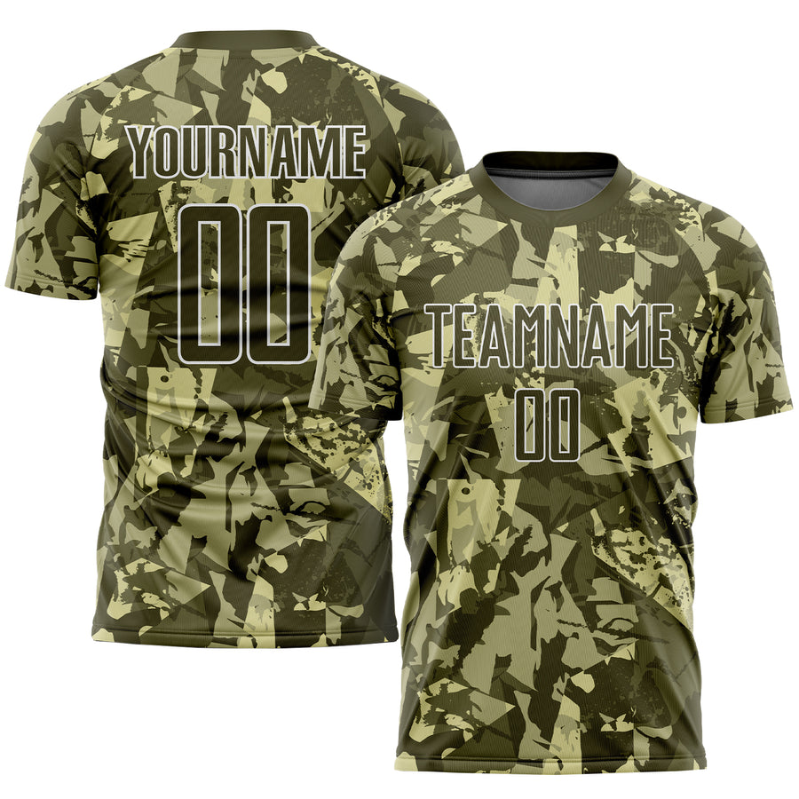 Custom Camo Soccer Jersey Uniform - yoursoccershop