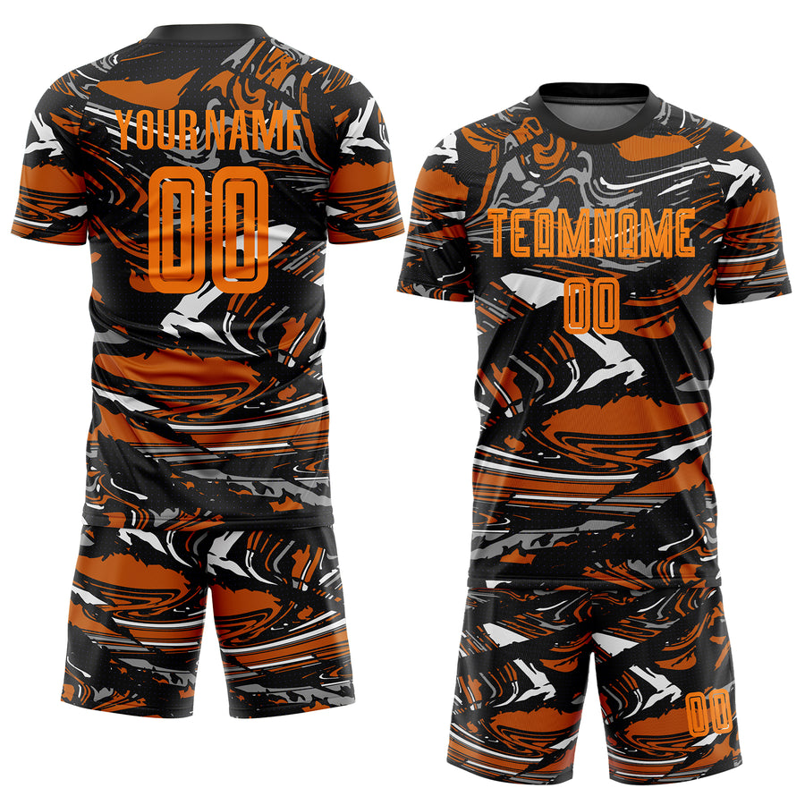 Custom Graffiti pattern Soccer Jersey Uniform - yoursoccershop