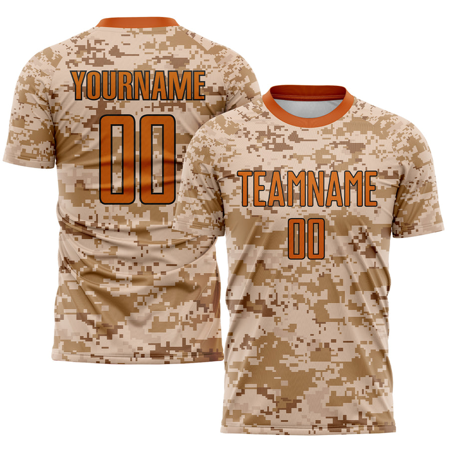 Custom Camo Soccer Jersey Uniform - yoursoccershop