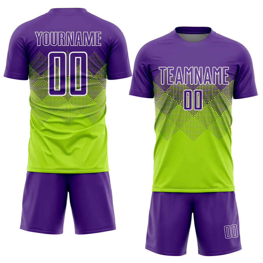 Custom Graffiti pattern Soccer Jersey Uniform - yoursoccershop