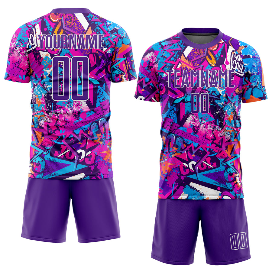 Custom Tie Dye Soccer Jersey Uniform - yoursoccershop