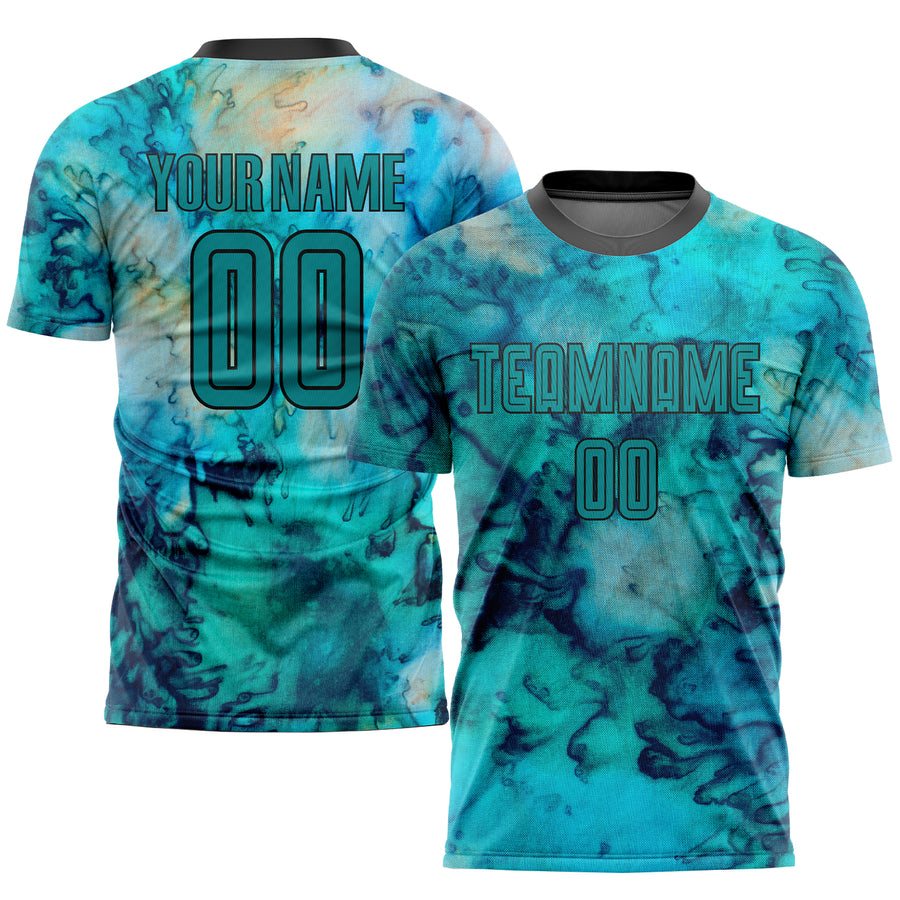 Custom Tie Dye Soccer Jersey Uniform - yoursoccershop