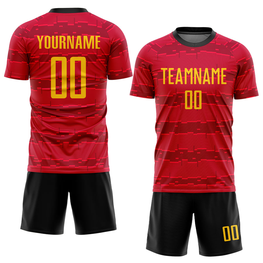 Custom Graffiti pattern Soccer Jersey Uniform - yoursoccershop