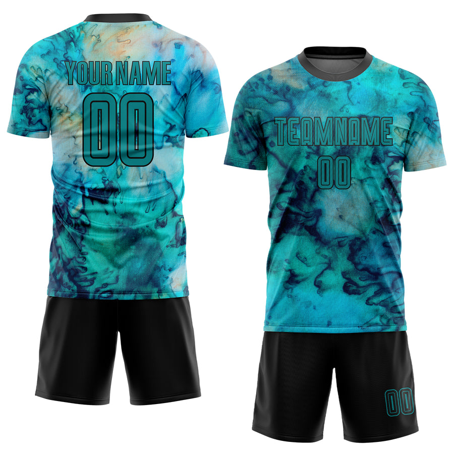 Custom Tie Dye Soccer Jersey Uniform - yoursoccershop