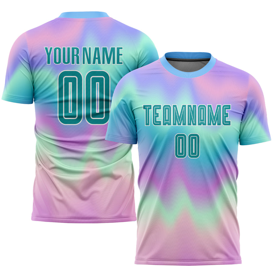 Custom Tie Dye Soccer Jersey Uniform - yoursoccershop