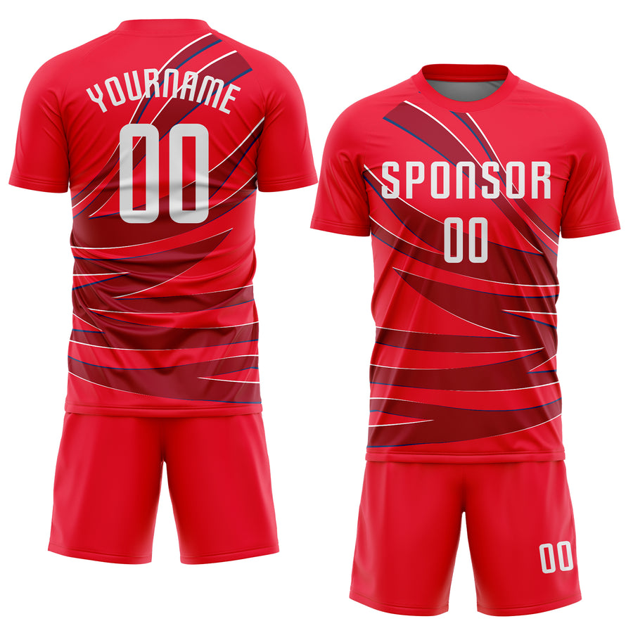 Custom Figure Soccer Jersey Uniform - yoursoccershop